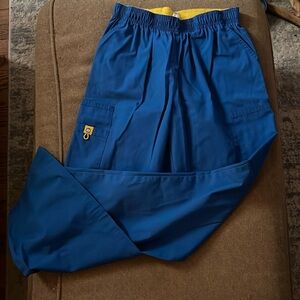 Royal Blue Scrub Bottoms